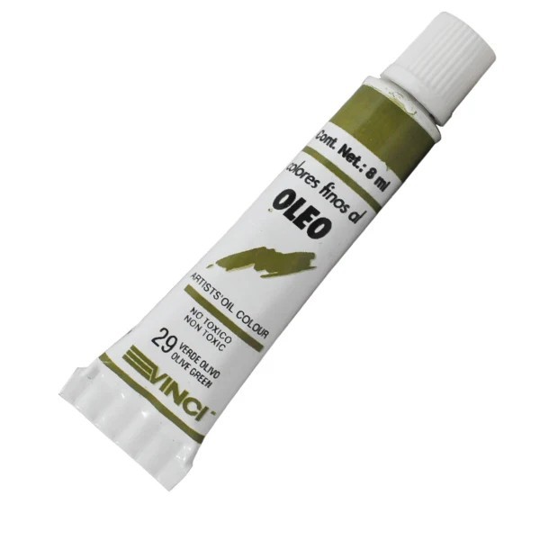 PINTURA OLEO 20 VINCI TUBO 8ML.LACA VDE.ESMER. PZA